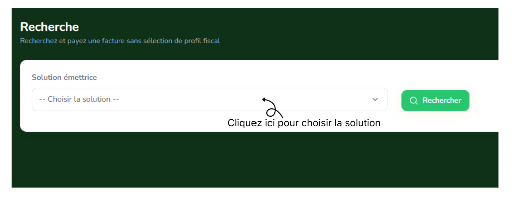 Interface – Recherche, recherche 